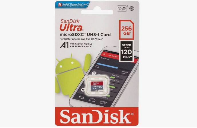 MicroSD SanDisk Ultra 256GB UHS-I SDSQUA4-256G-GN6MN