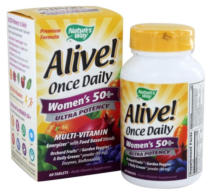 Nature's Way, Alive! Once Daily, Women's 50+