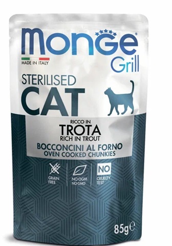 Monge Grill Pouch Sterilised Cat