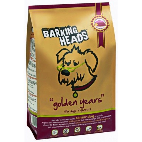 Barking Heads для собак старше 7 лет “golden years”