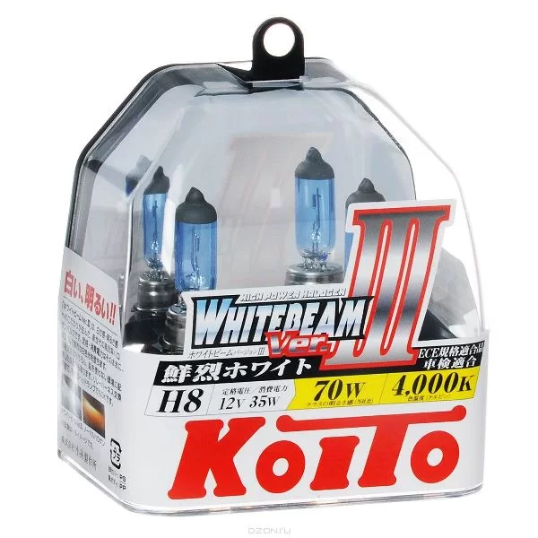 KOITO H8 Whitebeam 4000K 12V 35W