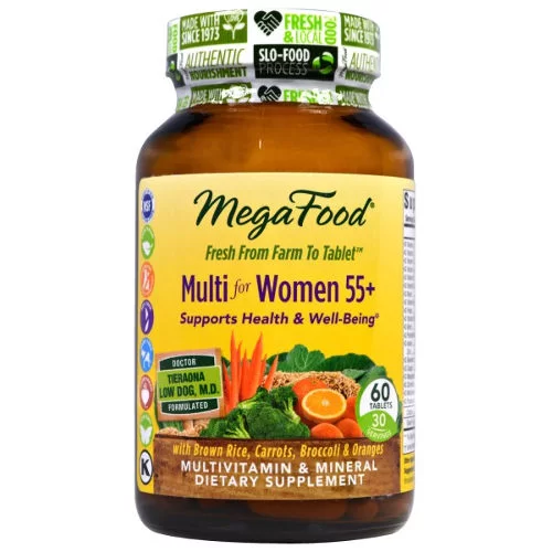 Mega Food Мультивитамин для женщин от 55 лет