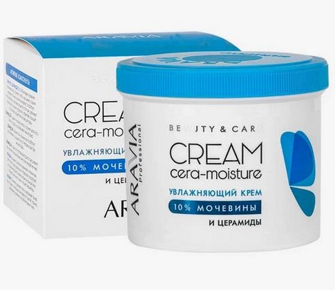 Увлажняющий крем с церамидами и мочевиной (10%) ARAVIA Professional Cera-Moisture Cream