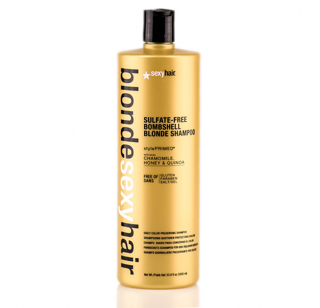 Sexy Hair Blonde Sulfate-Free Daily Color Preserving Shampoo