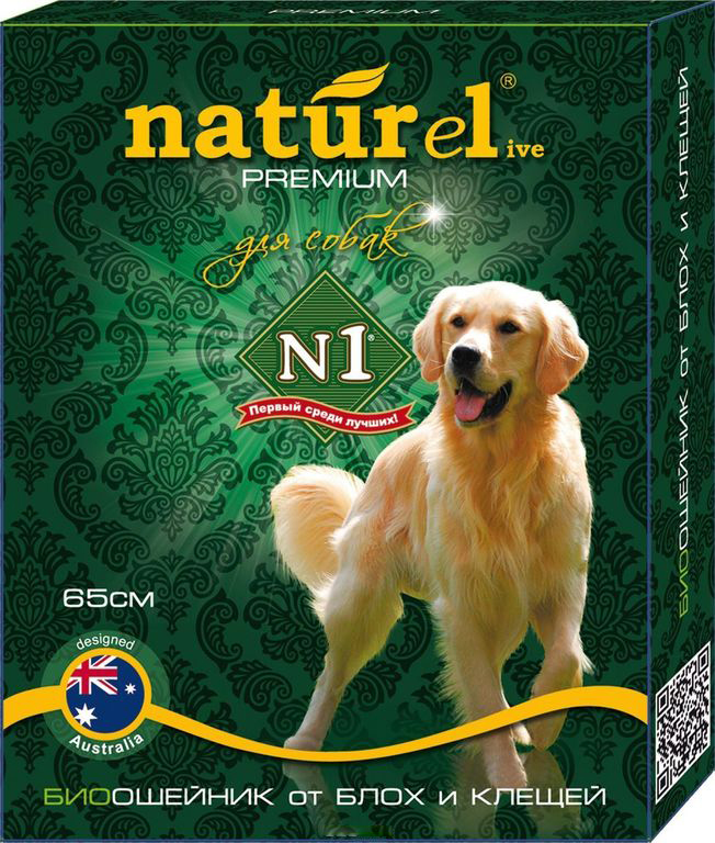 Биоошейник №1, "Naturelive Premium", 0,65 м