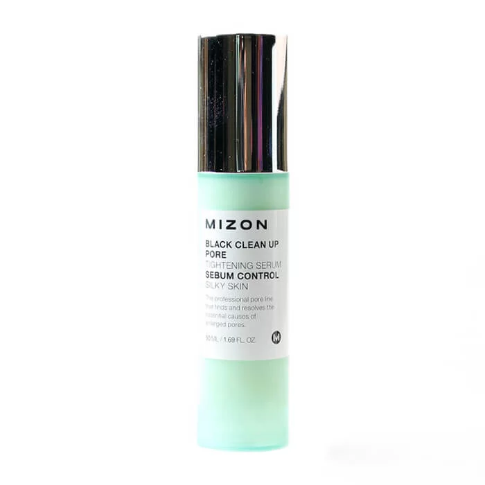 Mizon Black clean up pore tightening serum Сыворотка для сужения расширенных пор