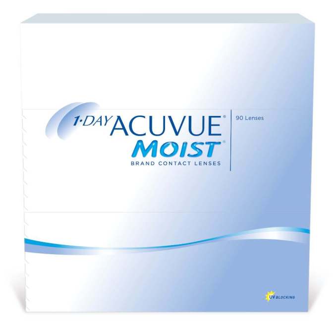 ACUVUE 1-Day Acuvue Moist с 25,5 Dk/t