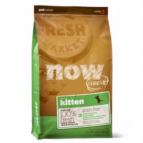 NOW Natural holistic Fresh Grain Free Kitten Recipe