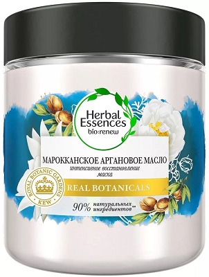 Herbal Essences bio:renew Марокканское аргановое масло для поврежденных волос