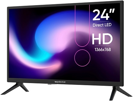 Topdevice TDTV24BN02HBK TV 24" LED, HD 720p