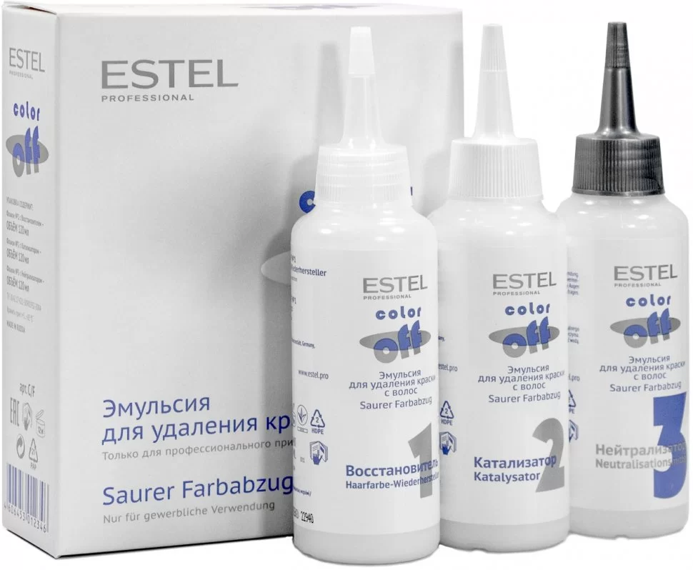 Estel Professional Эмульсия для удаления краски с волос Color Off