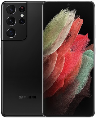 Samsung Galaxy S21 Ultra 5G (SM-G998B) 12/256 ГБ RU, черный фантом