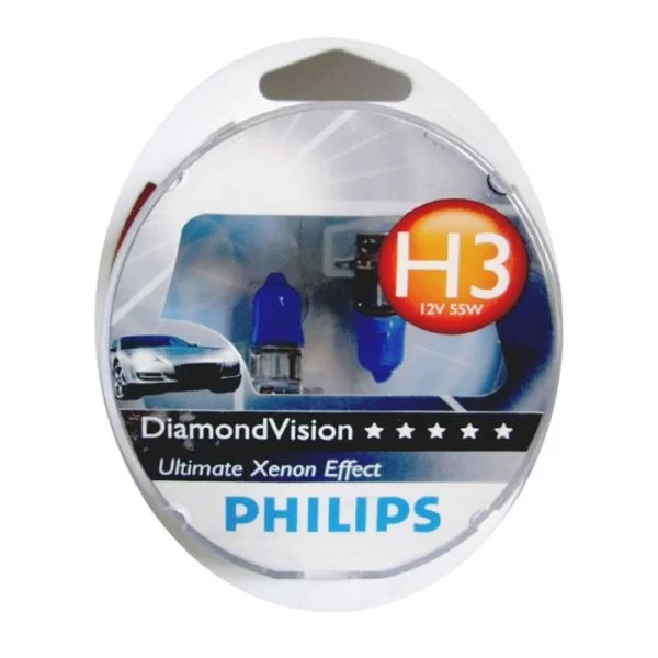 PHILIPS H3 DIAMOND VISION 5000K 12V 55W