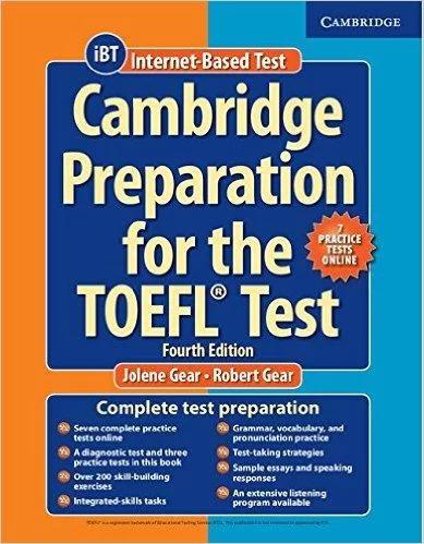 Cambridge Preparation for the TOEFL Test by Jolene Gear, Robert Gear