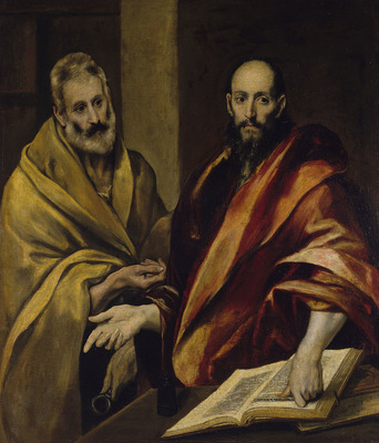 "Апостолы Петр и Павел", Эль Греко