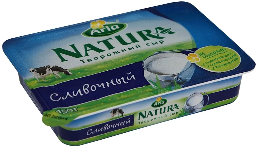 Творожный сливочный сыр Arla Natura