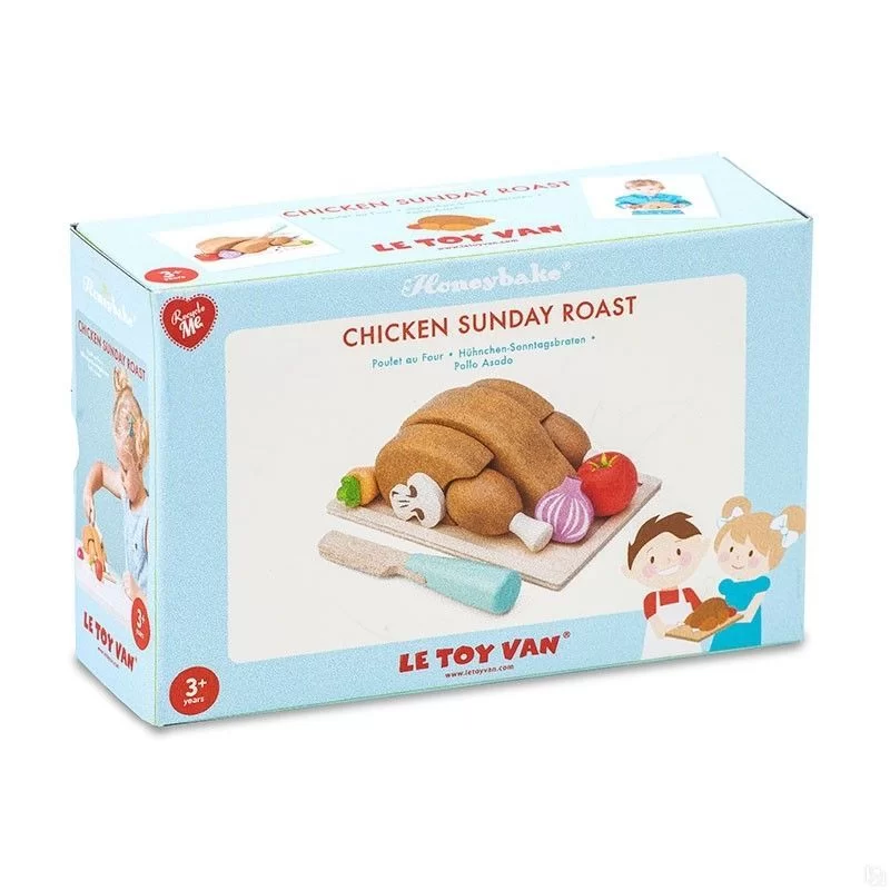 Игровой набор Le Toy Van Игрушечная еда Жареная курочка