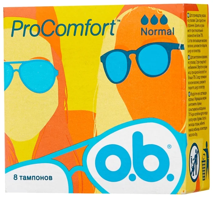 O.b. тампоны ProComfort Normal
