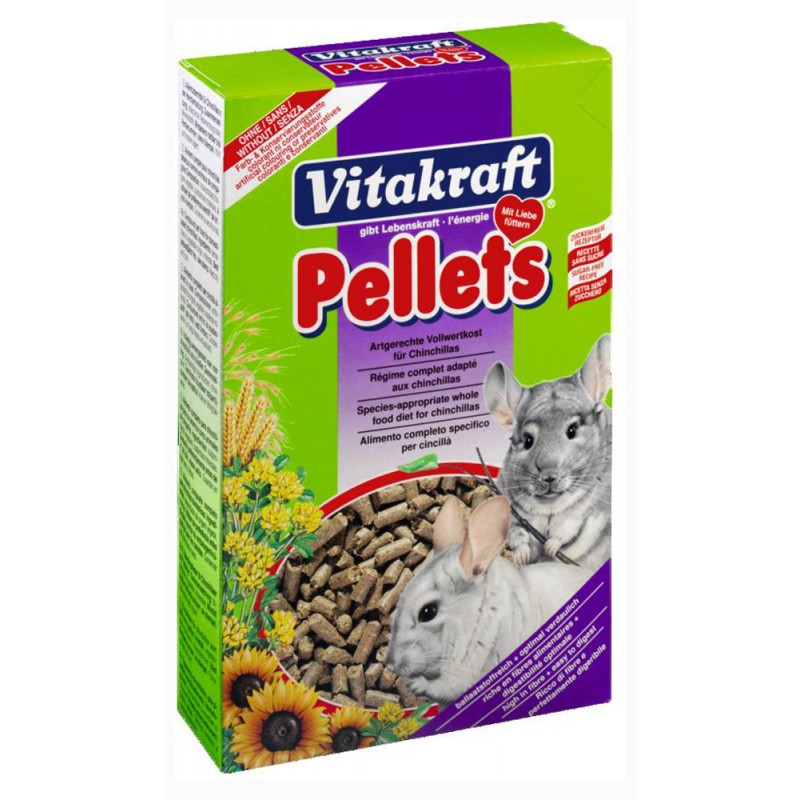 Корм для шиншилл Vitakraft "Pellets", 1 кг