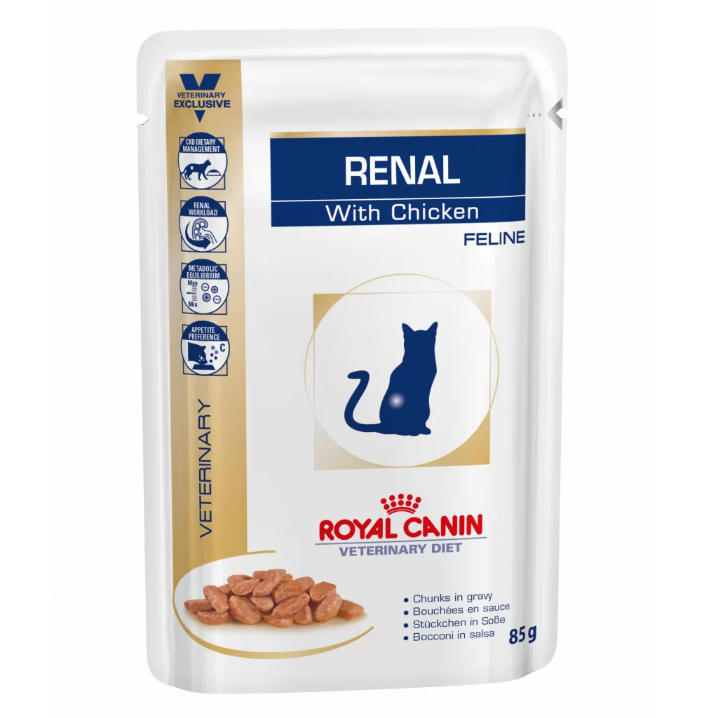 Royal Canin Renal кусочки в соусе для кошек при лечении почек c тунцом