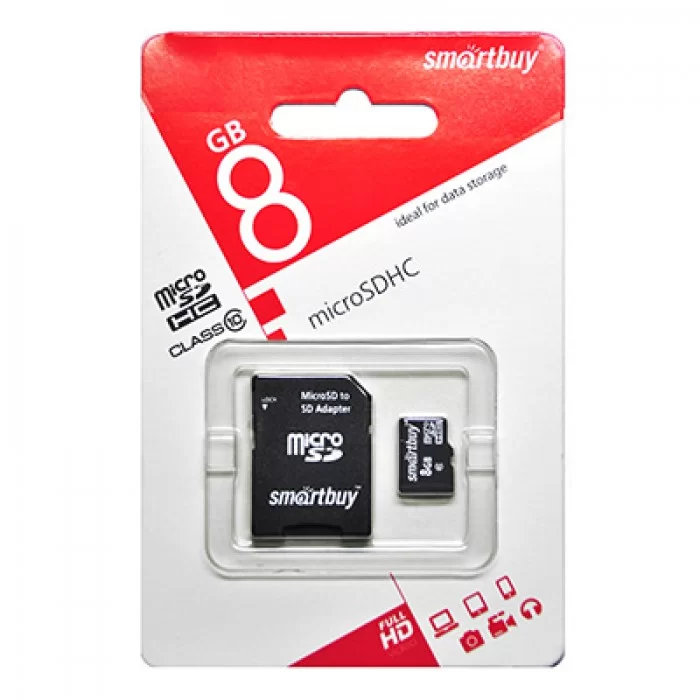 SMARTBUY MICROSDHC CLASS 10 8GB + SD ADAPTER.webp