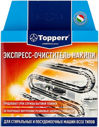 Порошок экспресс-очиститель накипи Topperr