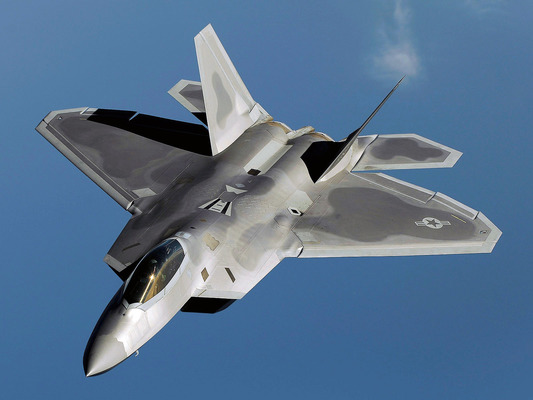 F-22 Raptor – 350 миллионов долларов