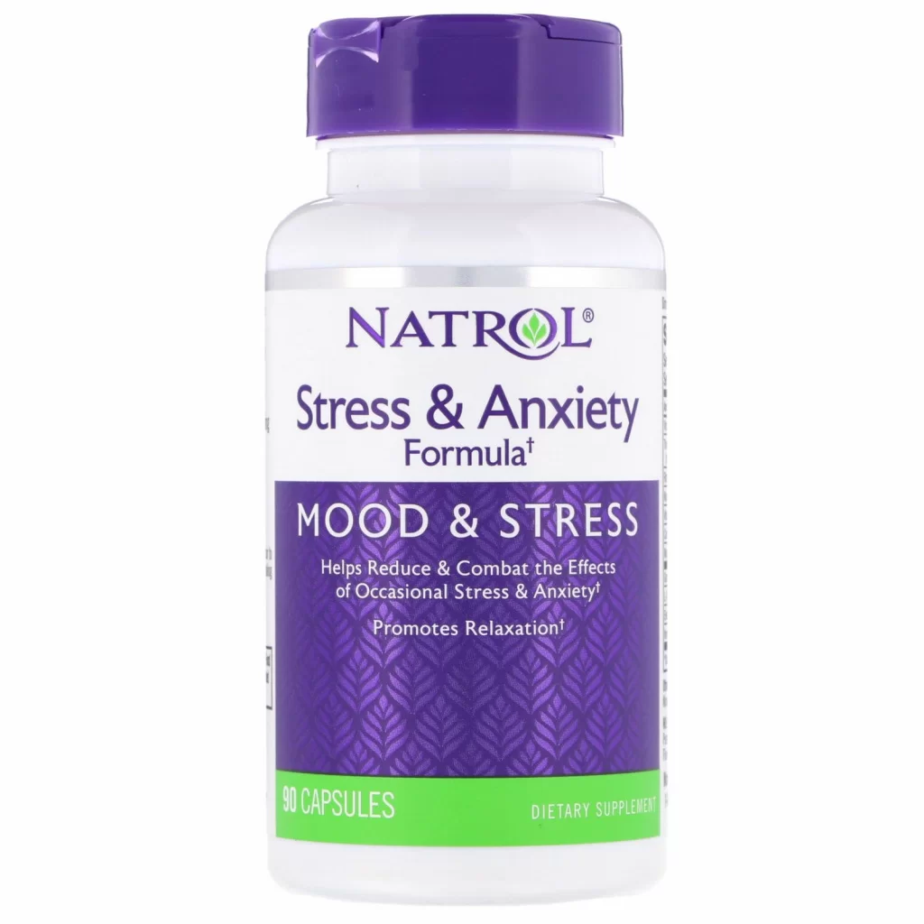 Natrol Формула для борьбы со стрессом и беспокойством