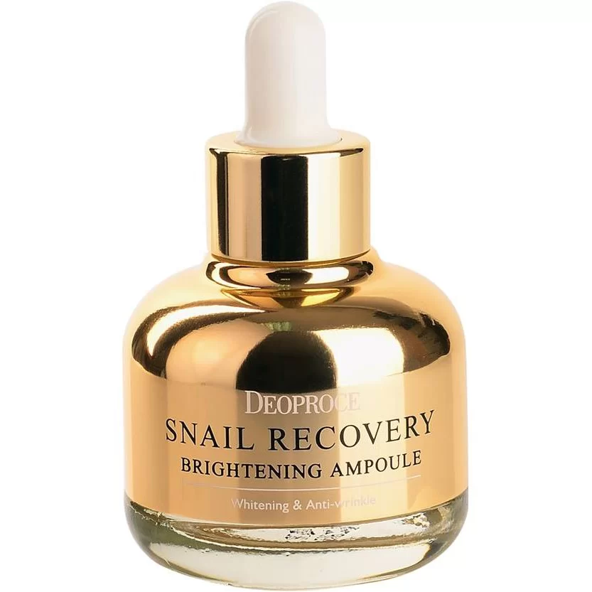 Deoproce Snail Recovery Brightening Ampoule Сыворотка для лица на основе муцина улитки