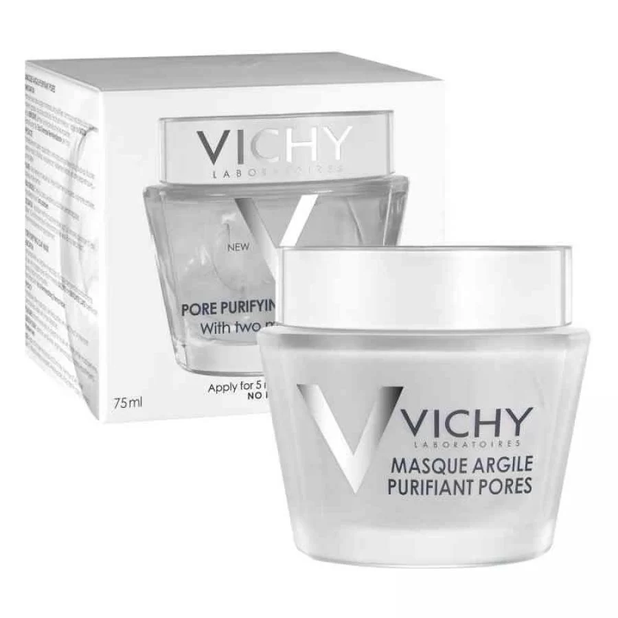 Vichy минеральная очищающая поры маска с глиной