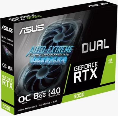 GeForce RTX 3050 DUAL OC Edition