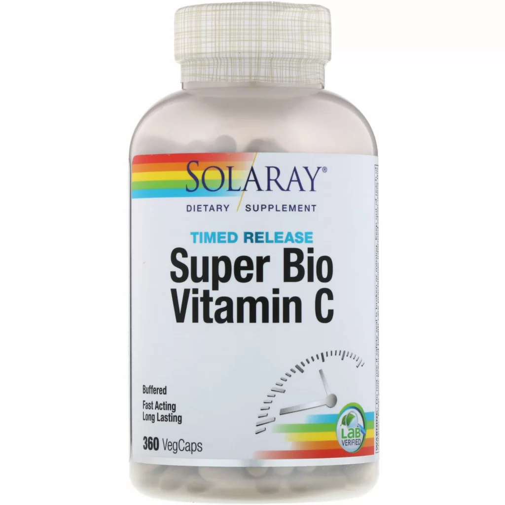 Solaray Super Bio Vitamin C, Time Release