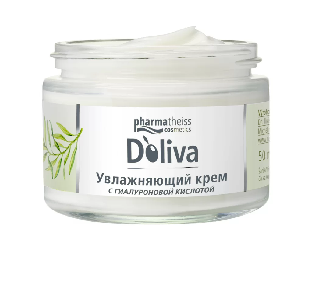 D'oliva Увлажняющий крем для лица с гиалуроновой кислотой