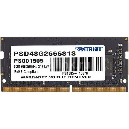 Patriot Memory SL 8 ГБ DDR4 3200 МГц SODIMM CL22 PSD48G320081S