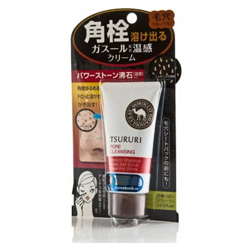BCL крем для лица Tsururi pore cleansing очищающий поры с термоэффектом