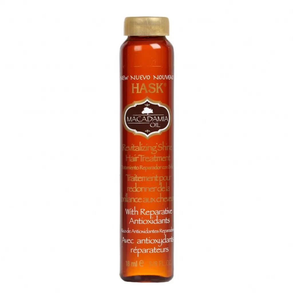 Hask Macadamia Oil Увлажняющее масло-блеск для волос