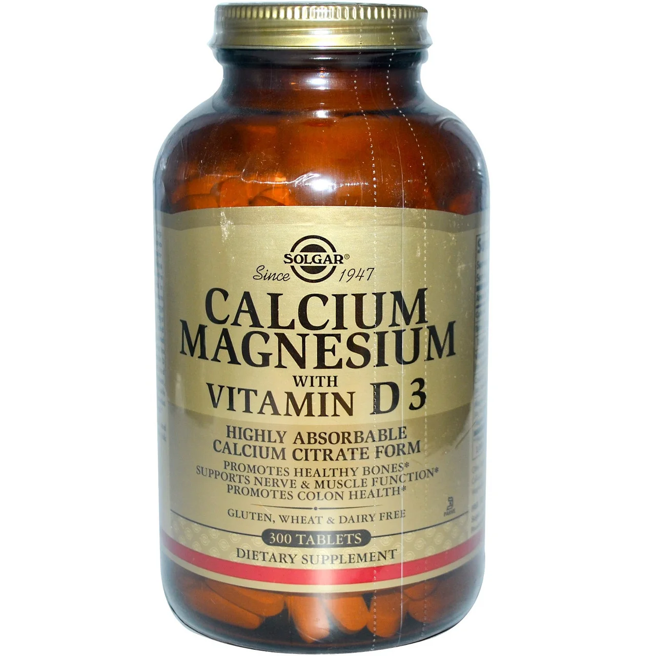 Solgar Кальций и магний с витамином D3