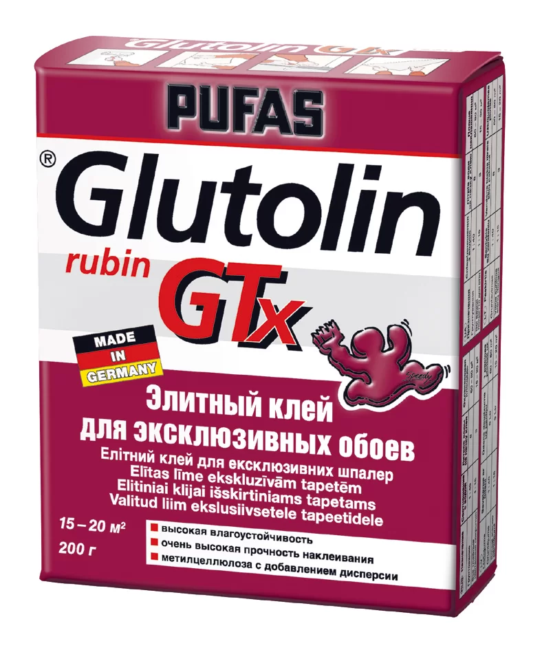 Pufas Glutolin GTX rubin