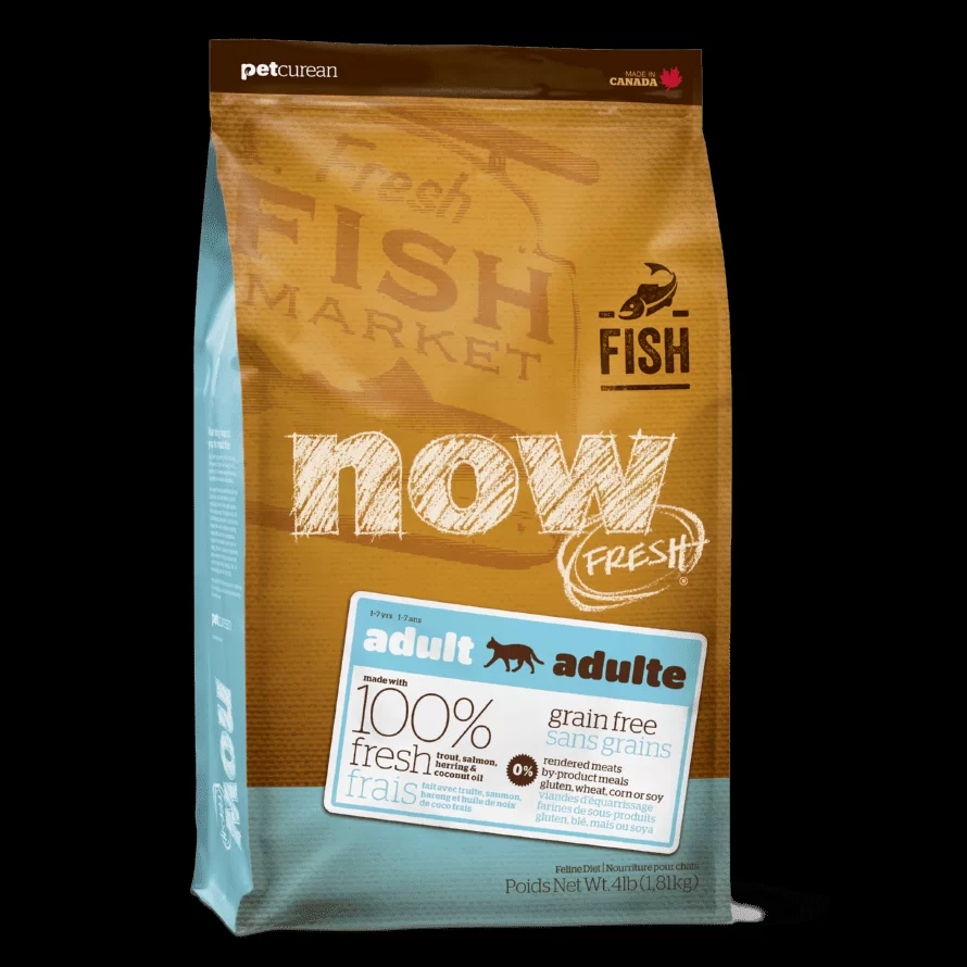 NOW FRESH Grain Free Fish Adult Recipe CF
