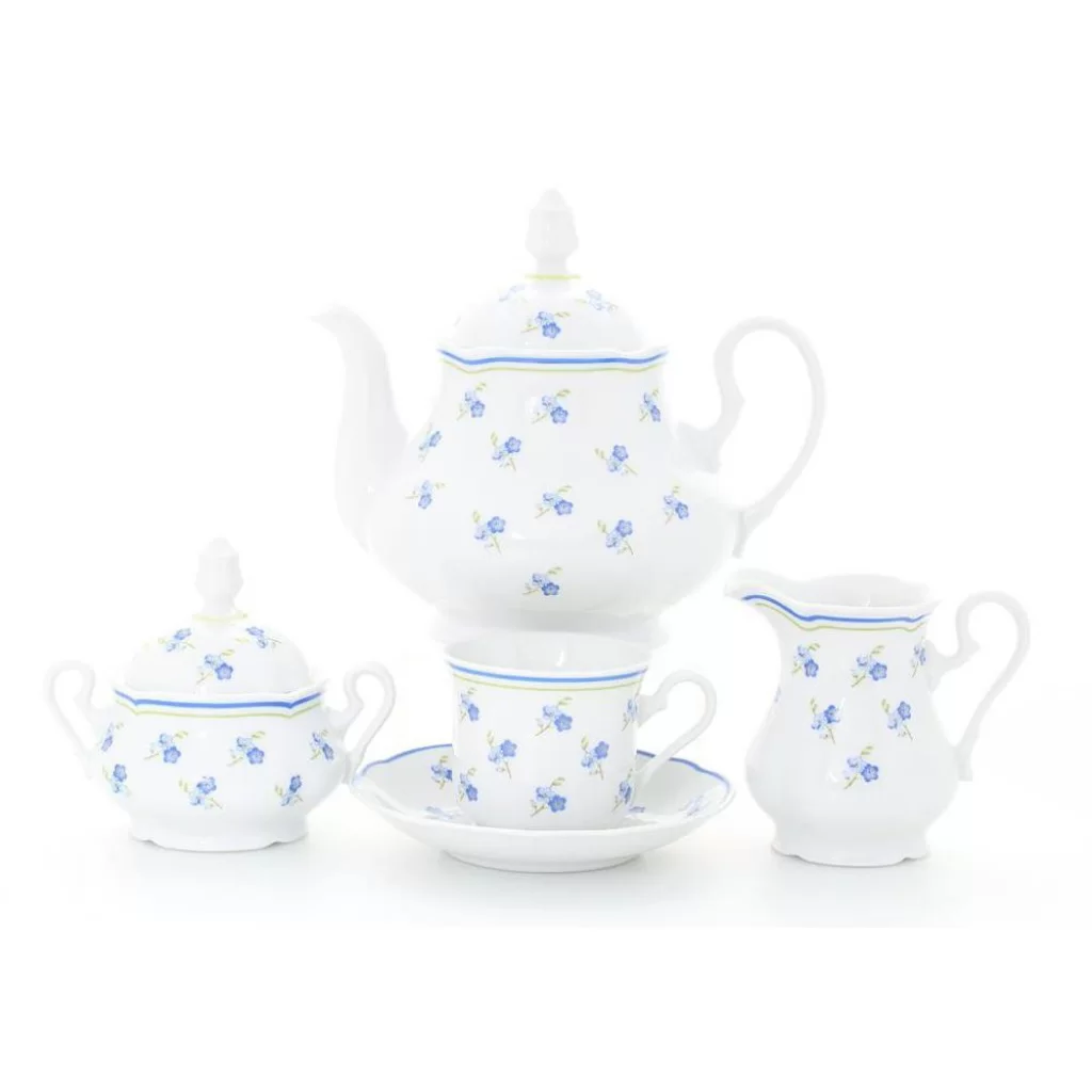 Чайный сервиз Leander Мэри-Энн "Синие цветы"