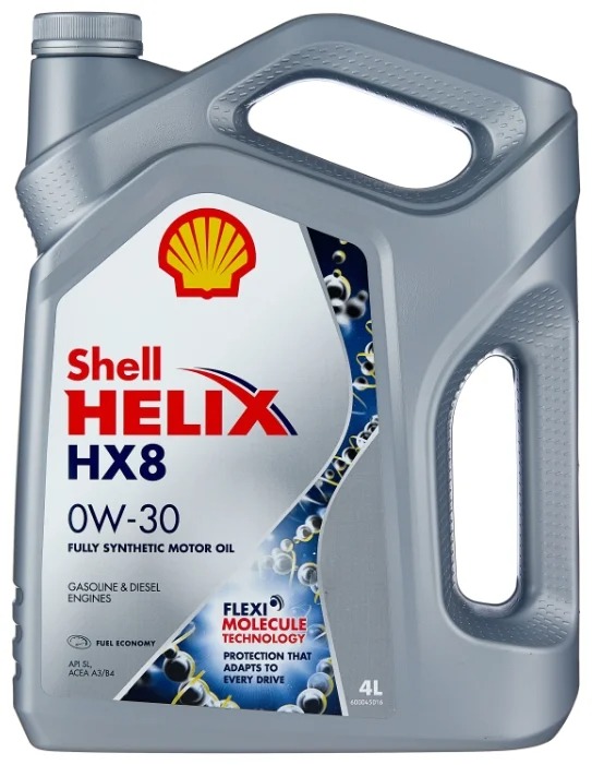 SHELL Helix HX8 0W-30