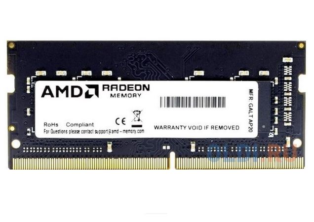 AMD 16 ГБ DDR4 3200 МГц SODIMM CL22 R9416G3206S2S-U