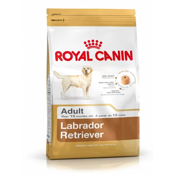Корм сухой Royal Canin Labrador Retriever Adult, для собак породы лабрадор ретривер старше 15 месяцев