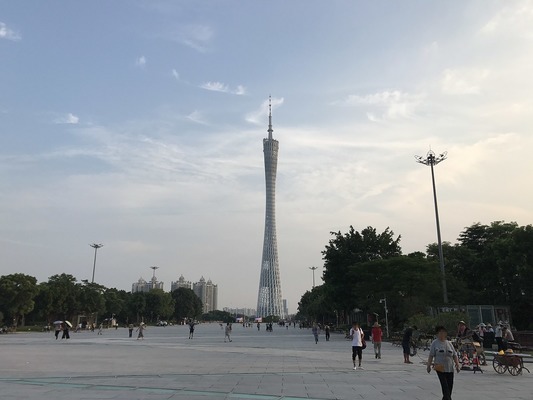  Площадь Хуачэн («Цветочный город»), Гуанчжоу, Китай