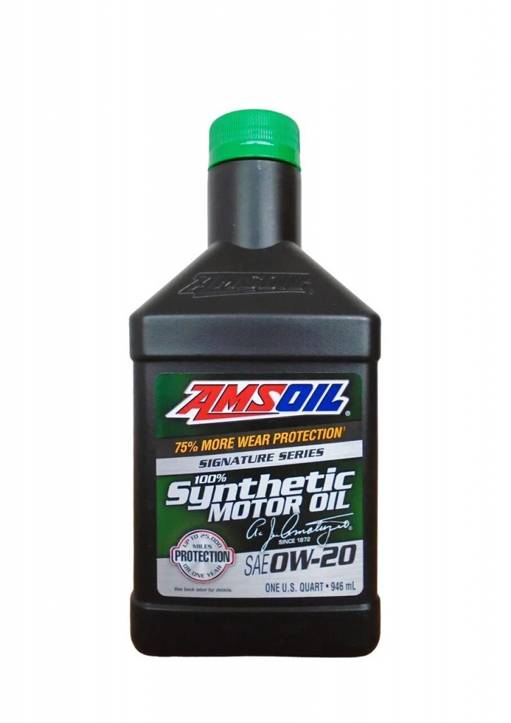 AMSOIL SIGNATURE SERIES SYNTHETIC MOTOR OIL 0W-20