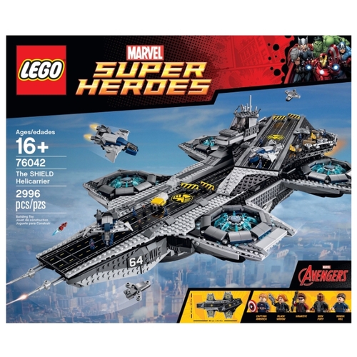  Lego Marvel Super Heroes 76042 Вертолёт-перевозчик
