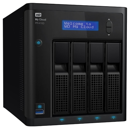 Western Digital My Cloud Pro Series PR4100 32 TB (WDBNFA0320KBK)